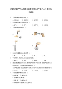 2020-2021学年云南省玉溪市江川区九年级（上）期末化学试卷