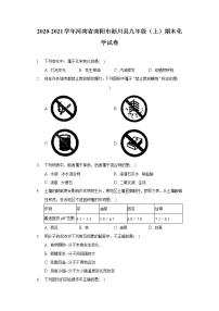 2020-2021学年河南省南阳市淅川县九年级（上）期末化学试卷