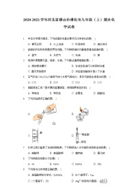 2020-2021学年河北省唐山市遵化市九年级（上）期末化学试卷