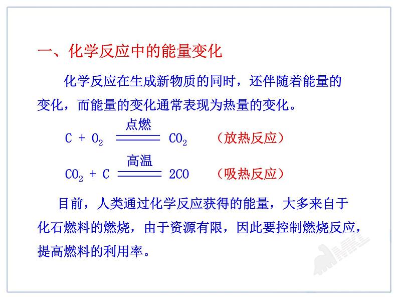 人教版初中化学课件：第7单元课题2  燃料的合理利用与开发第7页