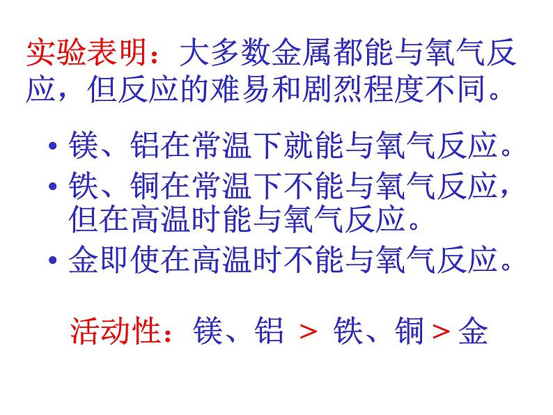 北京课改版九年级化学下册10.2-金属的化学性质(共21张PPT)课件PPT第5页