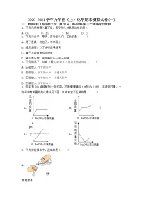 河南省周口市鹿邑县2020-2021学年九年级上学期期末模拟化学试题(一)（Word版有答案）