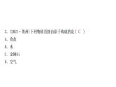 2022年鲁教版化学中考专题训练    　物质的构成及元素课件PPT