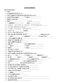 2021年中考化学专题复习--用化学用语填空(2)（无答案）