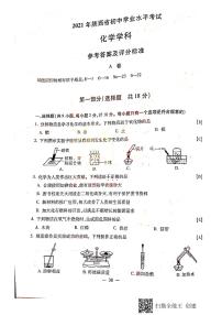 2021年陕西省中考化学真题A卷（PDF版，含答案）