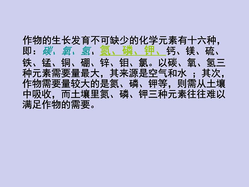 人教五四制初中化学九全册《第四单元  课题2 化学肥料》课件PPT03