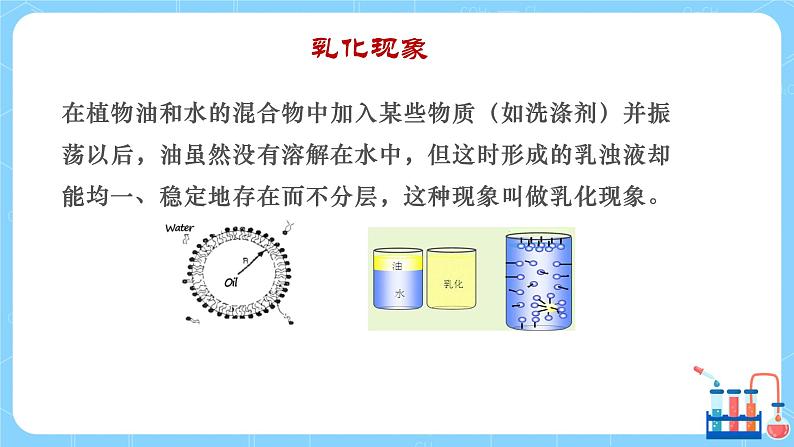 科粤版化学九下 7.1《溶解与乳化》第二课时  精品课件+教学详案+练习07