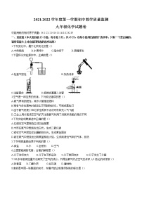 广东省揭阳市普宁市2021-2022学年九年级上学期期末化学试题（word版 含答案）