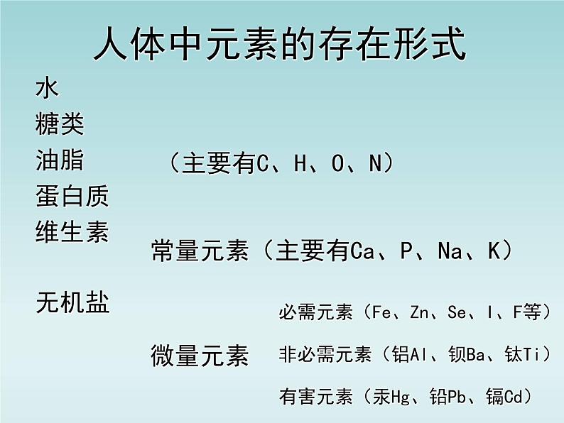 人教五四制初中化学九年级全册《第五单元 课题2 化学元素与人体健康》课件PPT07