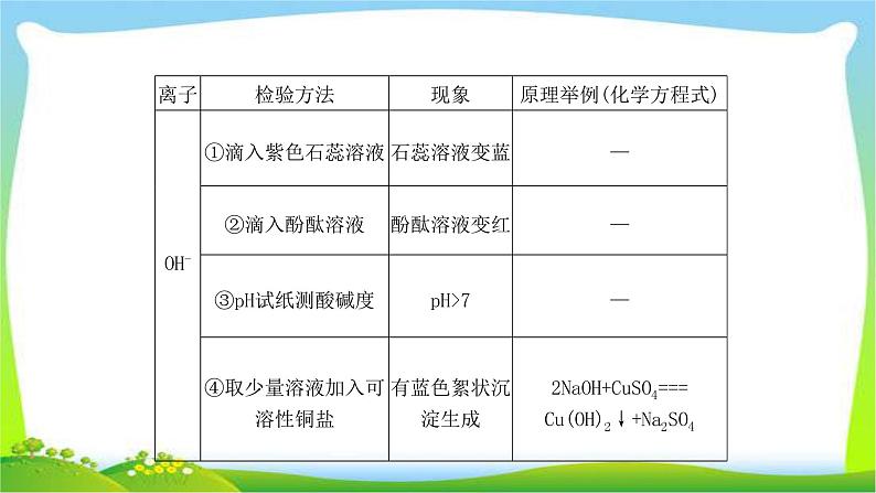 中考化学总复习专题三物质的检验、鉴别、除杂与提纯课件完美05