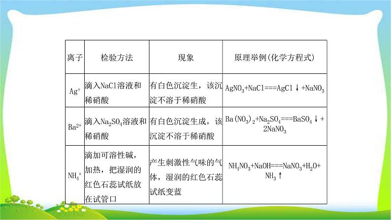 中考化学总复习专题三物质的检验、鉴别、除杂与提纯课件完美08