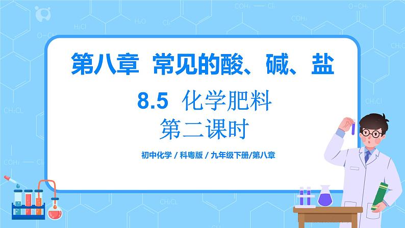 科学版广东教育版中学化学九年级下 第八章 8.5 第2课时 教学课件第1页