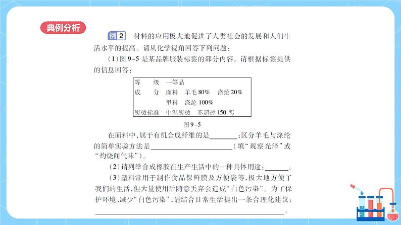 科粤版化学九下 第九章《现代生活与化学》知识专题解读课件+章节检测08