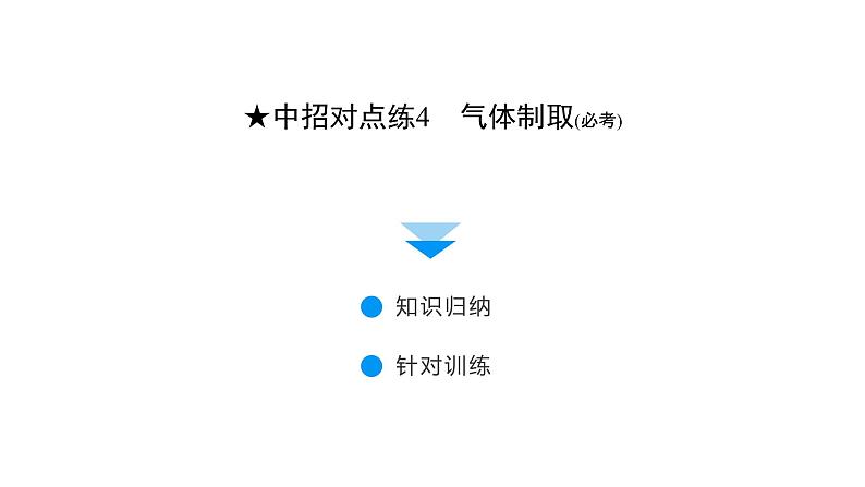 2022中考化学（人教版）单元复习  第1部分  第6单元 中招对点练4课件PPT第2页