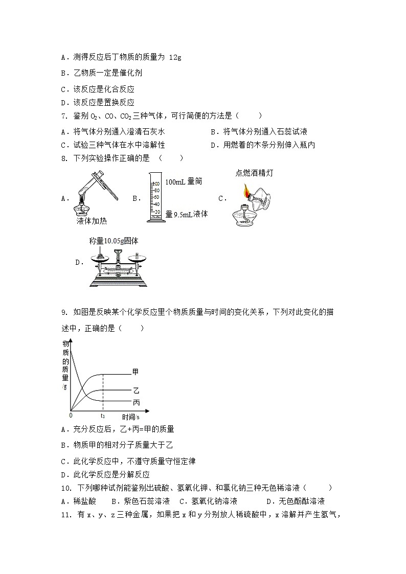 陕西省西安市周至县2021-2022学年九年级上学期化学期末模拟题二（word版 含答案）第2页