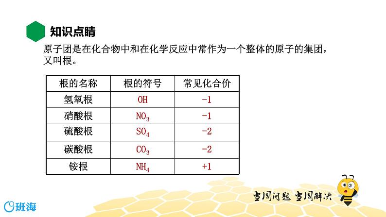 3.3.2化合价【知识点精讲】课件PPT第6页