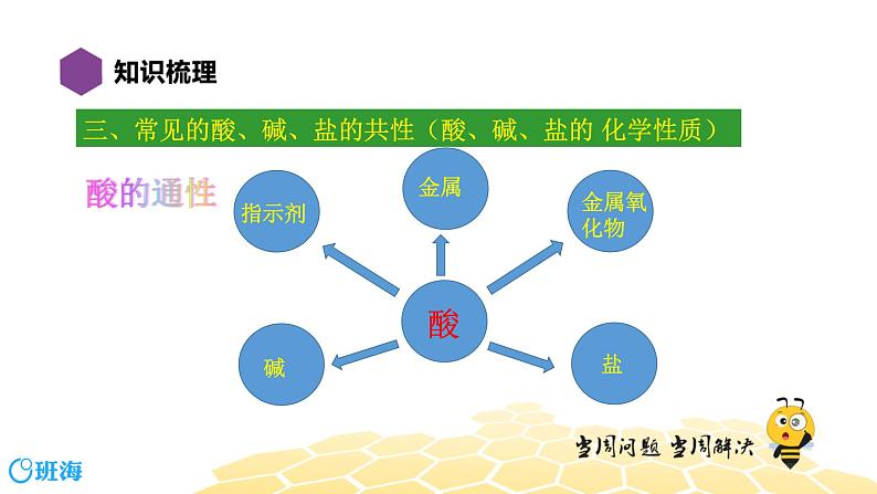 化学九年级-10.5【复习课程】酸、碱、盐课件PPT第6页