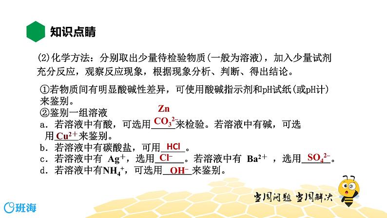 化学九年级-12.2【知识精讲】物质的鉴别与除杂专题第5页