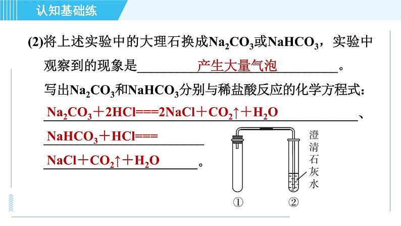 人教版九年级下册化学 第11章 11.1.1 生活中常见的盐 习题课件第6页