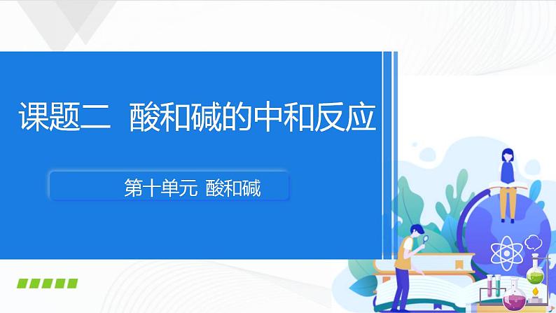 人教版化学九下10.2《酸和碱的中和反应》课件+同步练习+内嵌视频01