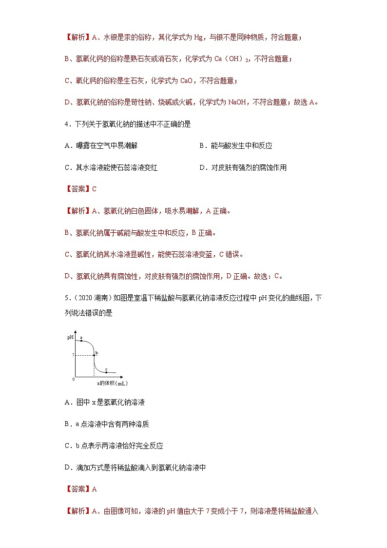 人教版化学九下第十单元《单元复习》课件+同步练习02