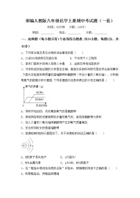 部编人教版八年级化学上册期中考试题（一套）