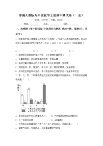 部编人教版九年级化学上册期中测试卷（一套）