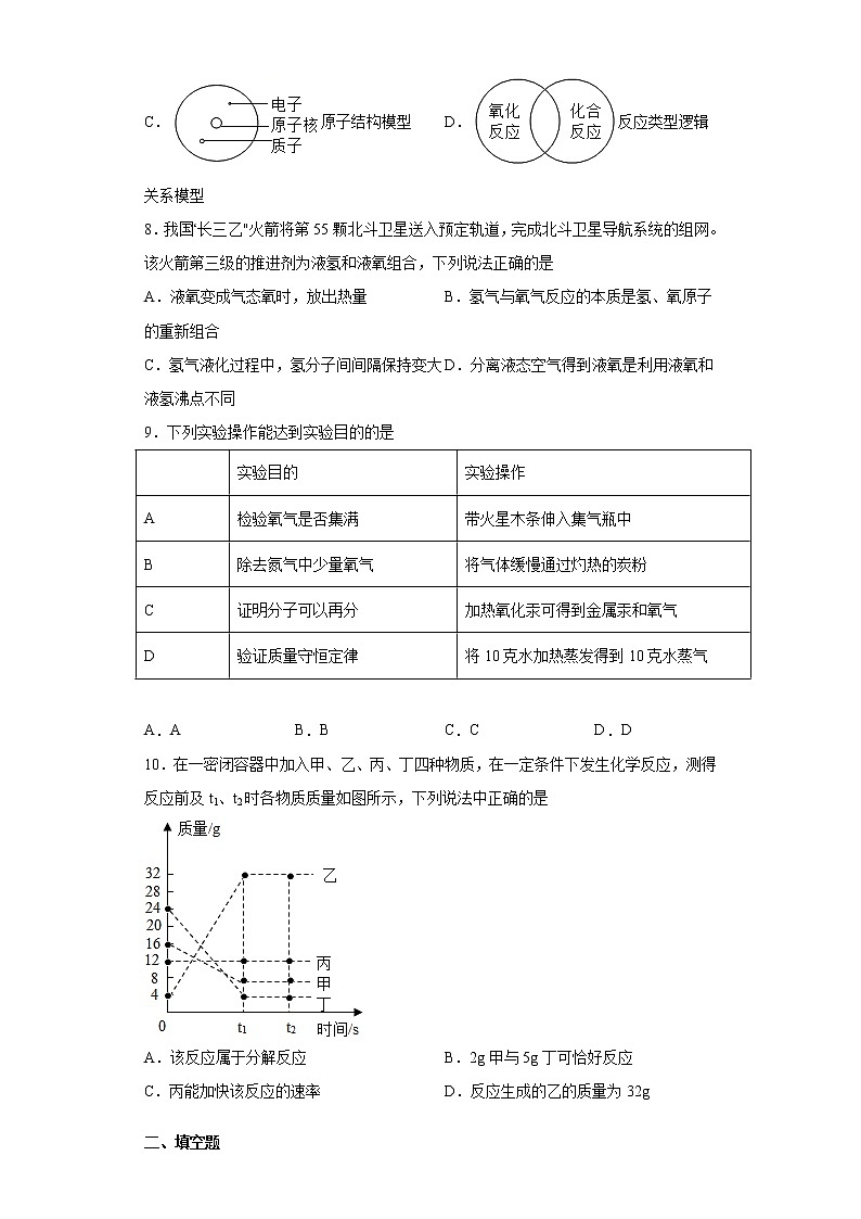 2020-2021学年福建省福州市十六中九年级上学期期中考试化学试题（含答案与解析）第2页