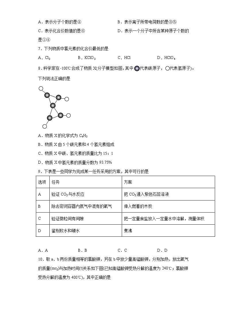 2020-2021学年福建省泉州市鲤城区泉州市第七中学九年级上学期期中化学试题（含答案与解析）02