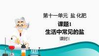 人教版九年级下册课题1 生活中常见的盐课堂教学ppt课件