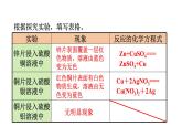 人教版九年级化学下册 8.2.2金属活动顺序 课件