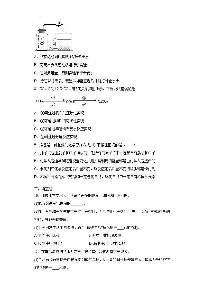 2020-2021学年陕西省榆林市清涧县九年级上学期期末化学试题（含答案与解析）第2页