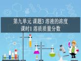 课题9.3.1溶质质量分数（课件）-2021-2022学年九年级化学下册课件（人教版）