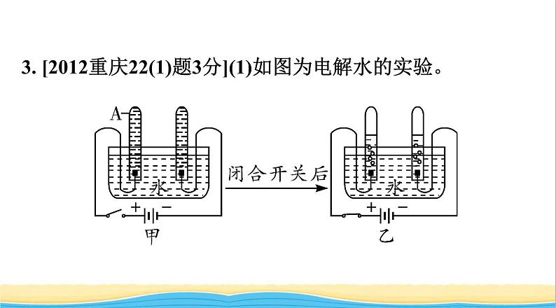 中考化学总复习一轮复习第一单元常见的物质第2讲水氢气课件第7页