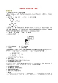 中考化学总复习信息给予题基础巩固练习