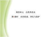 菏泽专版中考化学总复习第一部分第四单元自然界的水第1课时水的组成净化与保护课件新人教版