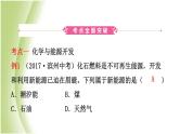 山东省滨州市中考化学一轮复习第十一单元化学与社会发展课件