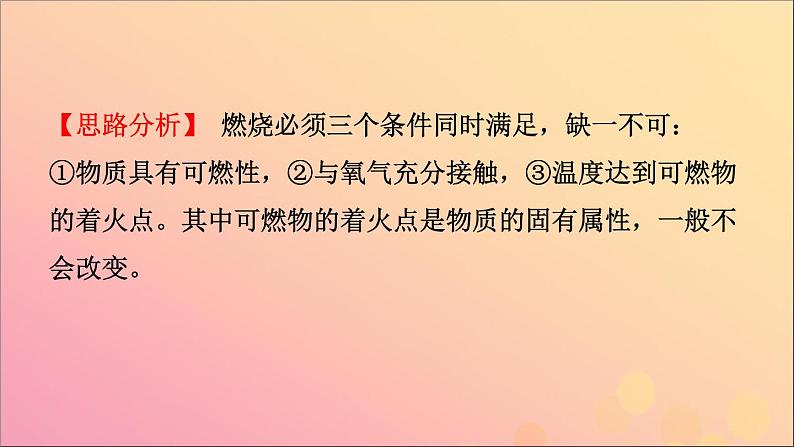 山东专版中考化学总复习第六讲燃料与燃烧第1课时燃烧与灭火化石燃料的利用课件五四制第4页