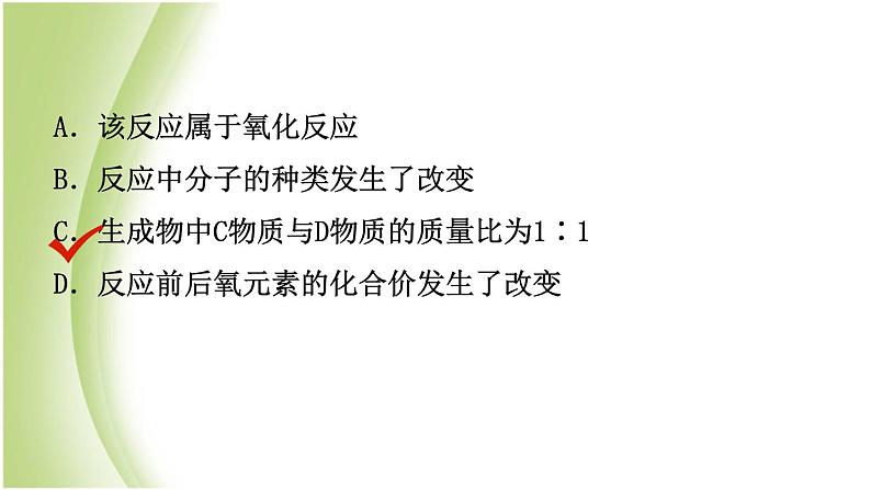 山东省济南市中考化学总复习第六讲定量研究化学反应课件第8页