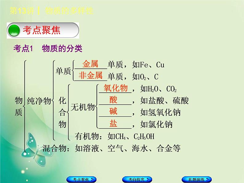 河北专版中考化学复习第13课时物质的多样性课件第2页