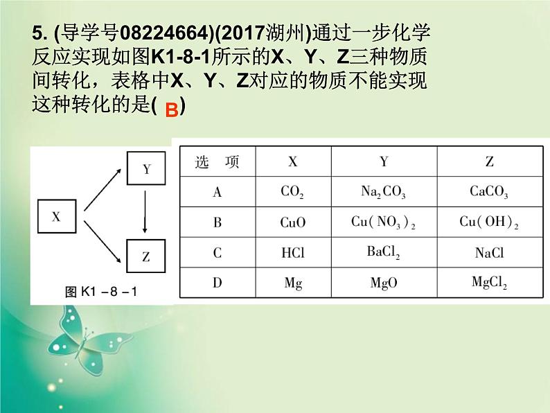 广东专版中考化学复习第一部分身边的化学物质第八节盐和化肥作业课件04