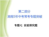 湖南省中考化学复习突破专题七实验探究课件