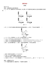 江西省中考化学复习题型突破训练1图像题