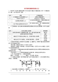 中考化学专题复习题型突破五科学探究题练习新人教版