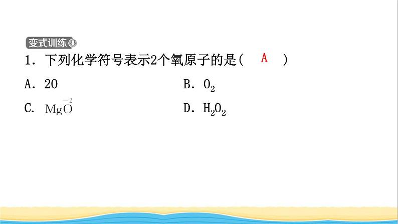 河北省中考化学一轮复习第十讲化学式与化合价课件04