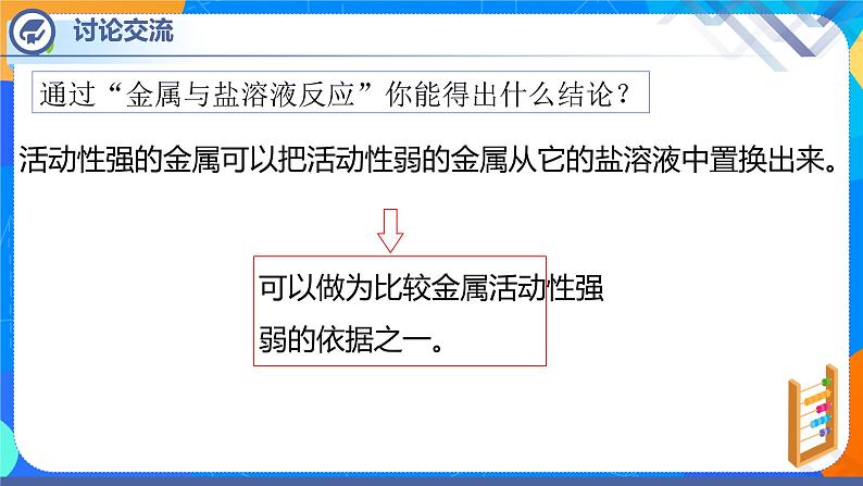 课题2 金属的化学性质（第2课时）-2021-2022学年九年级化学下册课件（人教版）05