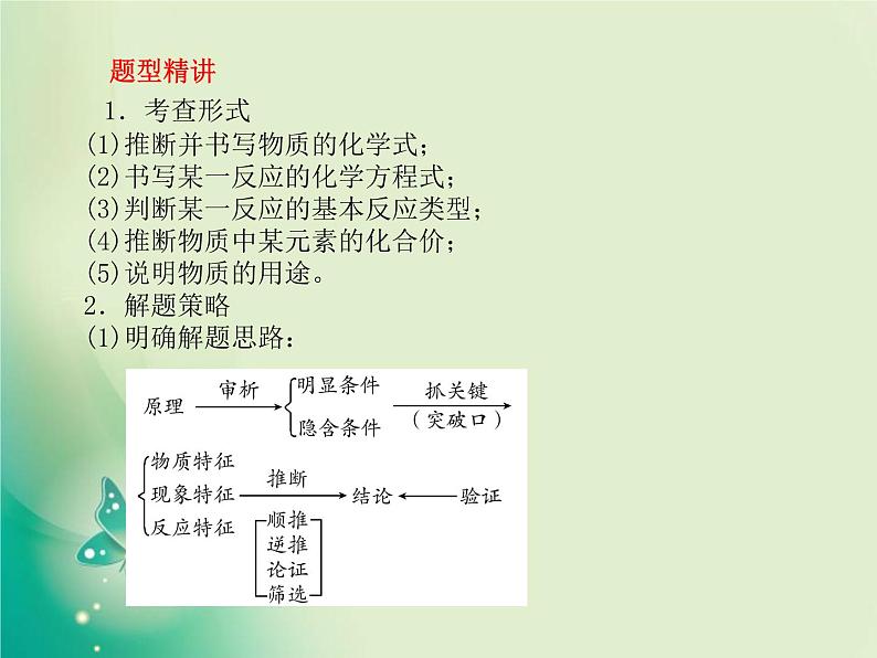 河北专版中考化学总复习第二部分专题复习高分保障专题2推断题课件新人教版03