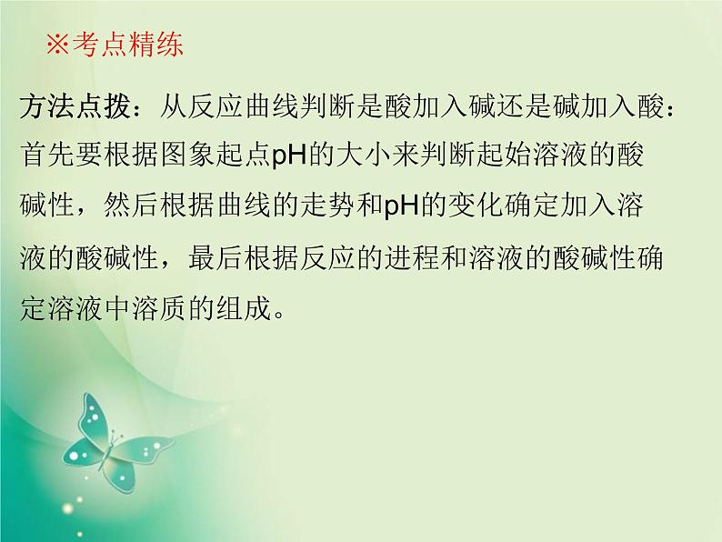 广东专版中考化学复习第六部分专题突破专题一坐标图像题课件第5页