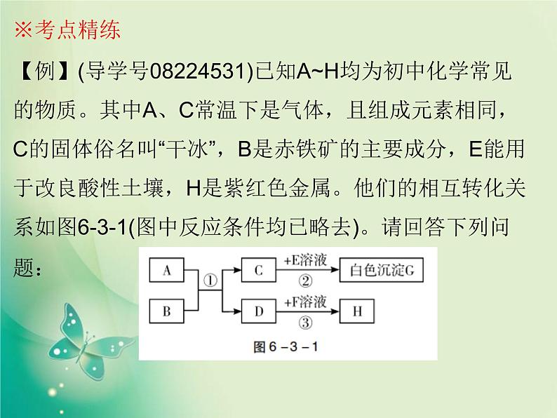 广东专版中考化学复习第六部分专题突破专题三推断题课件第4页