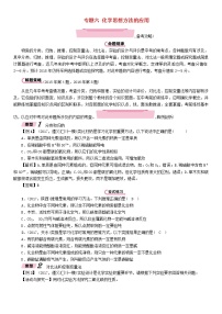 遵义专版中考化学总复习重点题型突破六化学思想方法的应用精讲练习学案